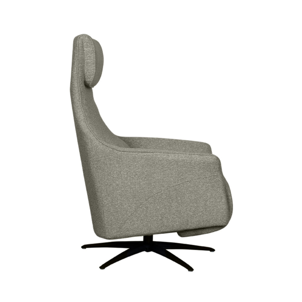 Fauteuil Lund - Truffel grijs - Boucle - One Size