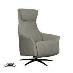 Fauteuil Lund - Truffel grijs - Boucle - One Size