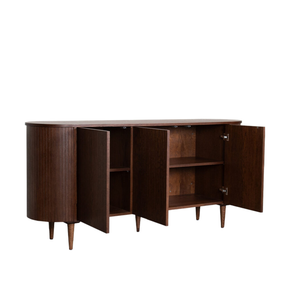 LABEL51 Dressoir Oliva - Walnoot - Eiken - Dressoir 180 cm