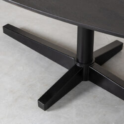 LABEL51 Eetkamertafel Rosie - Zwart - Mangohout - 180x100 cm