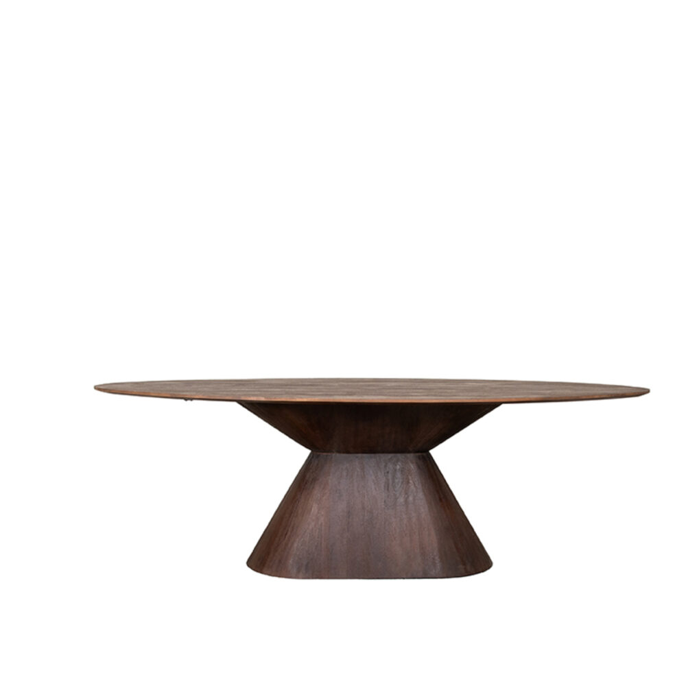 LABEL51 Eetkamertafel Jagger - Espresso - Mangohout - 240x110 cm