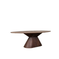 LABEL51 Eetkamertafel Jagger - Espresso - Mangohout - 200x110 cm