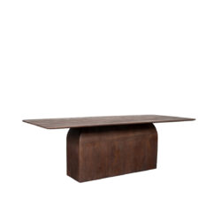 LABEL51 Eetkamertafel Owen - Espresso - Mangohout - 230x100 cm