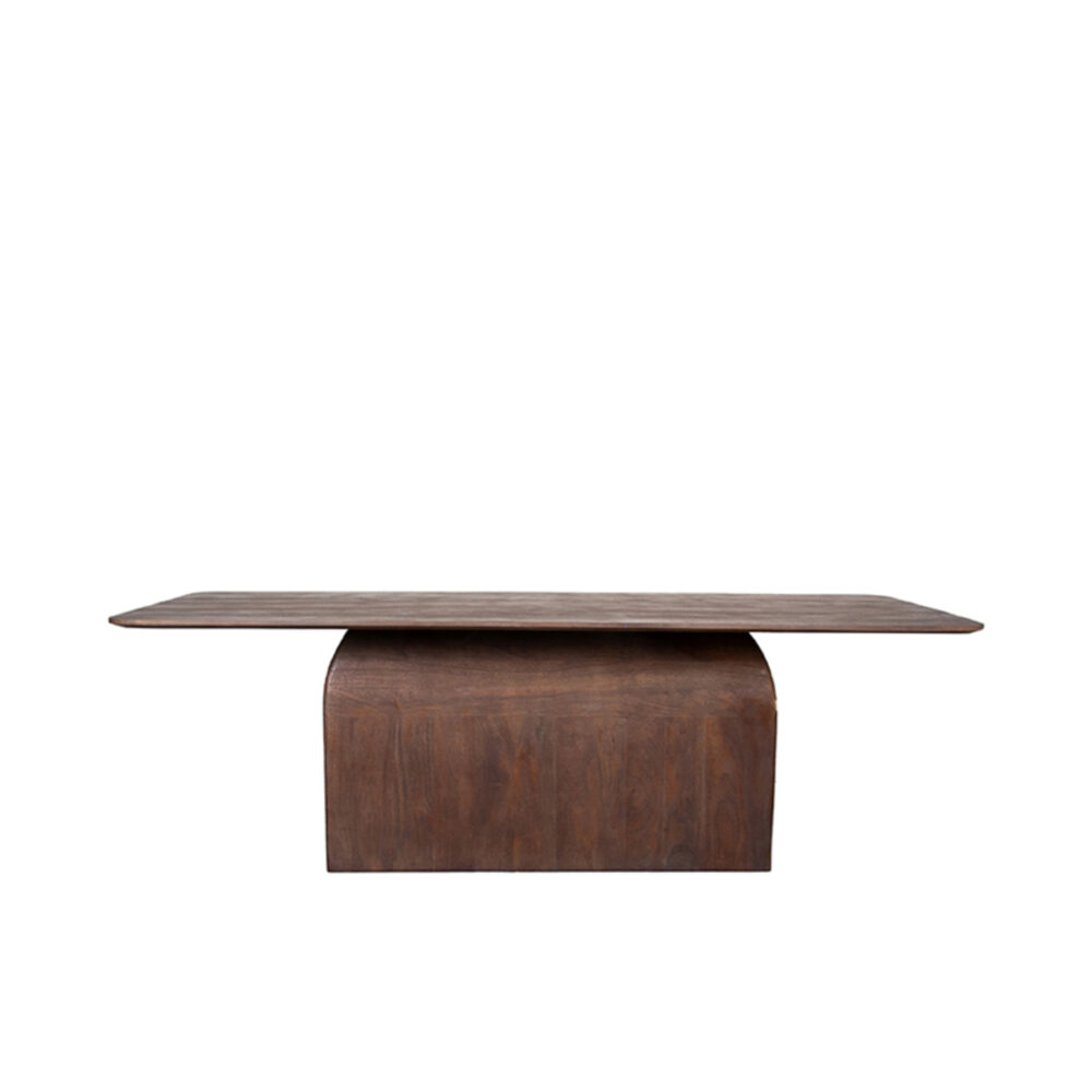 LABEL51 Eetkamertafel Owen - Espresso - Mangohout - 230x100 cm