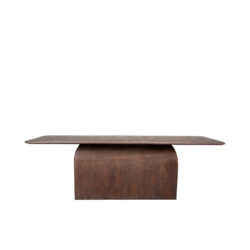 LABEL51 Eetkamertafel Owen - Espresso - Mangohout - 230x100 cm