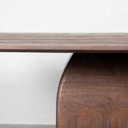 LABEL51 Eetkamertafel Owen - Espresso - Mangohout - 230x100 cm