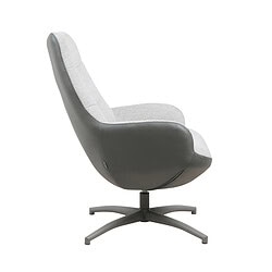 Elegante relaxfauteuil met moderne design, comfort en stijl voor in de woonkamer, gemaakt door Mokana Meubelen.