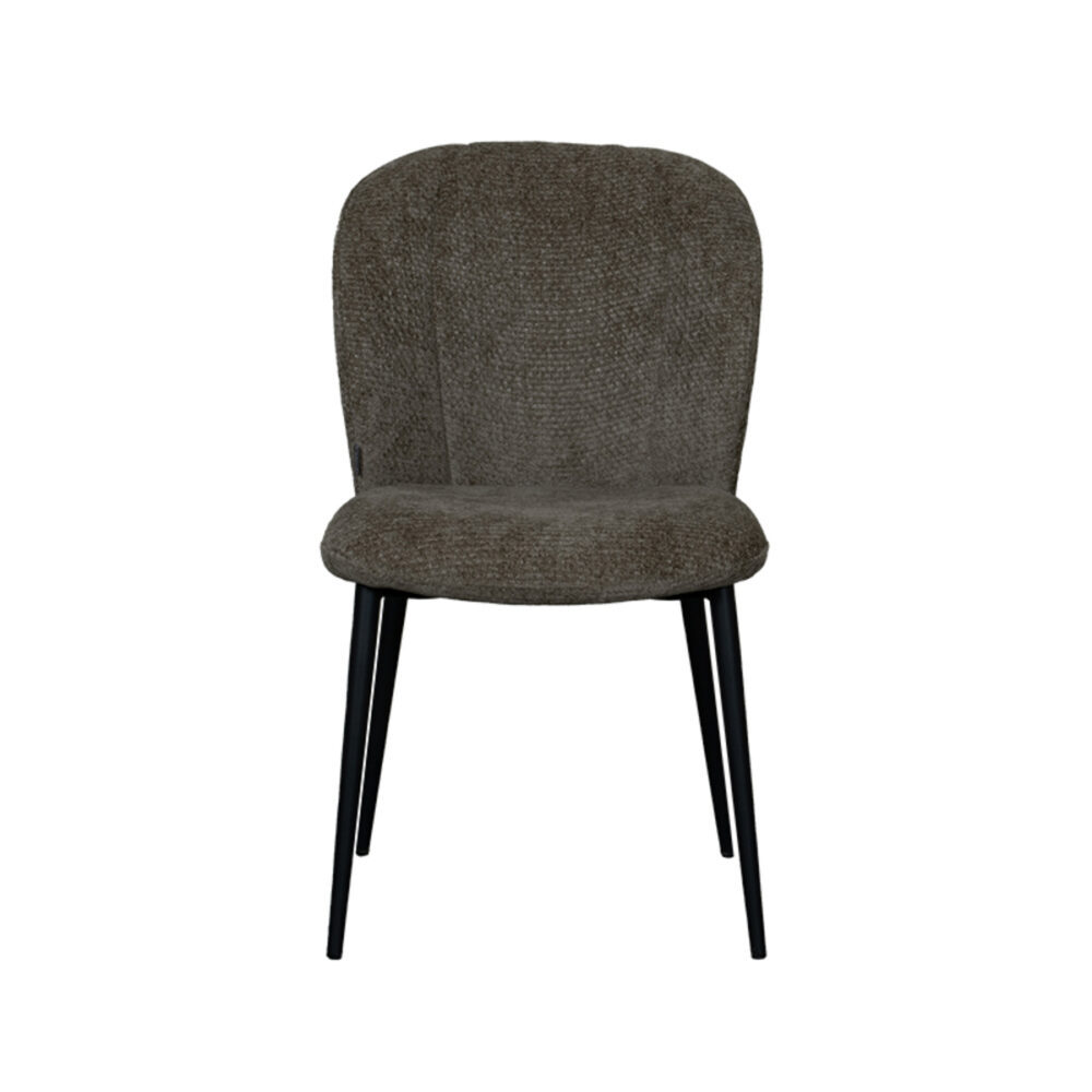 LABEL51 Eetkamerstoel Vino - Hunter - Elite - Black Frame
