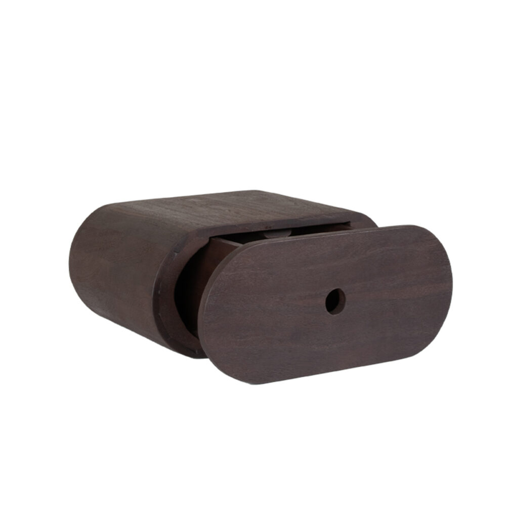 LABEL51 Wanddecoratie Rise - Espresso - Mangohout - 45 cm