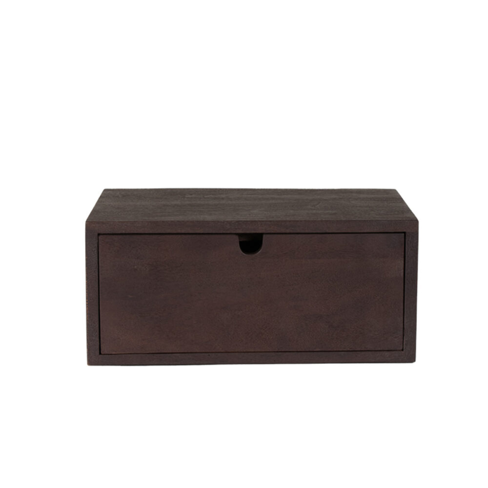 LABEL51 Wanddecoratie Hover - Espresso - Mangohout - 45 cm