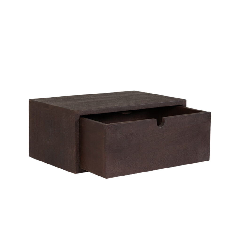 LABEL51 Wanddecoratie Hover - Espresso - Mangohout - 45 cm