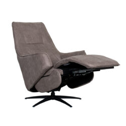 Fauteuil Odense - Taupe - Micro Suede - One Size