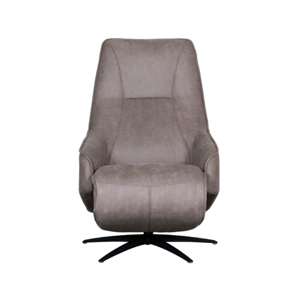 Fauteuil Odense - Taupe - Micro Suede - One Size