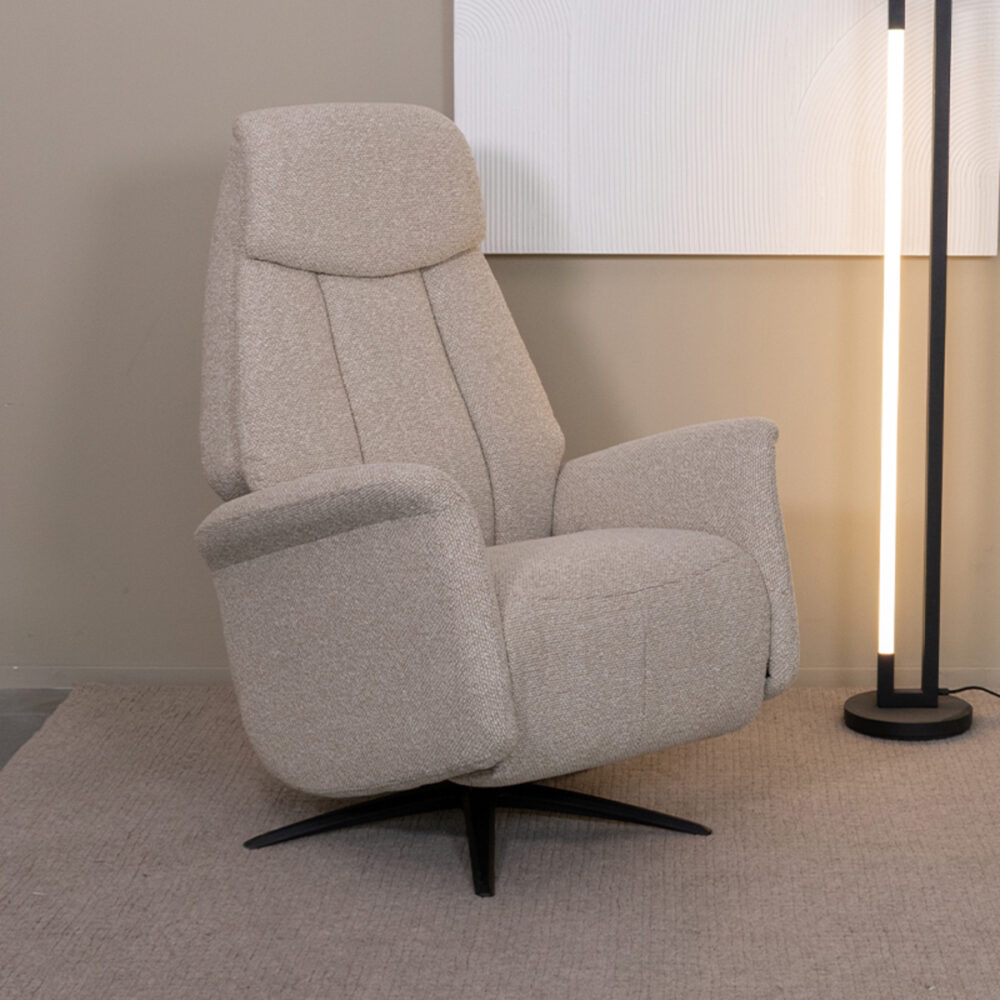 Fauteuil Oslo - Naturel - Boucle - One Size