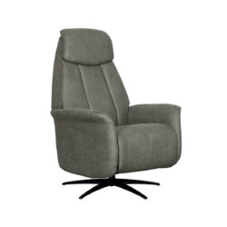 Fauteuil Oslo - Taupe - Micro Suede - One Size
