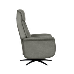 Fauteuil Oslo - Taupe - Micro Suede - One Size