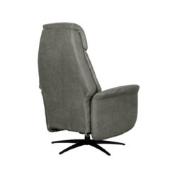 Fauteuil Oslo - Taupe - Micro Suede - One Size