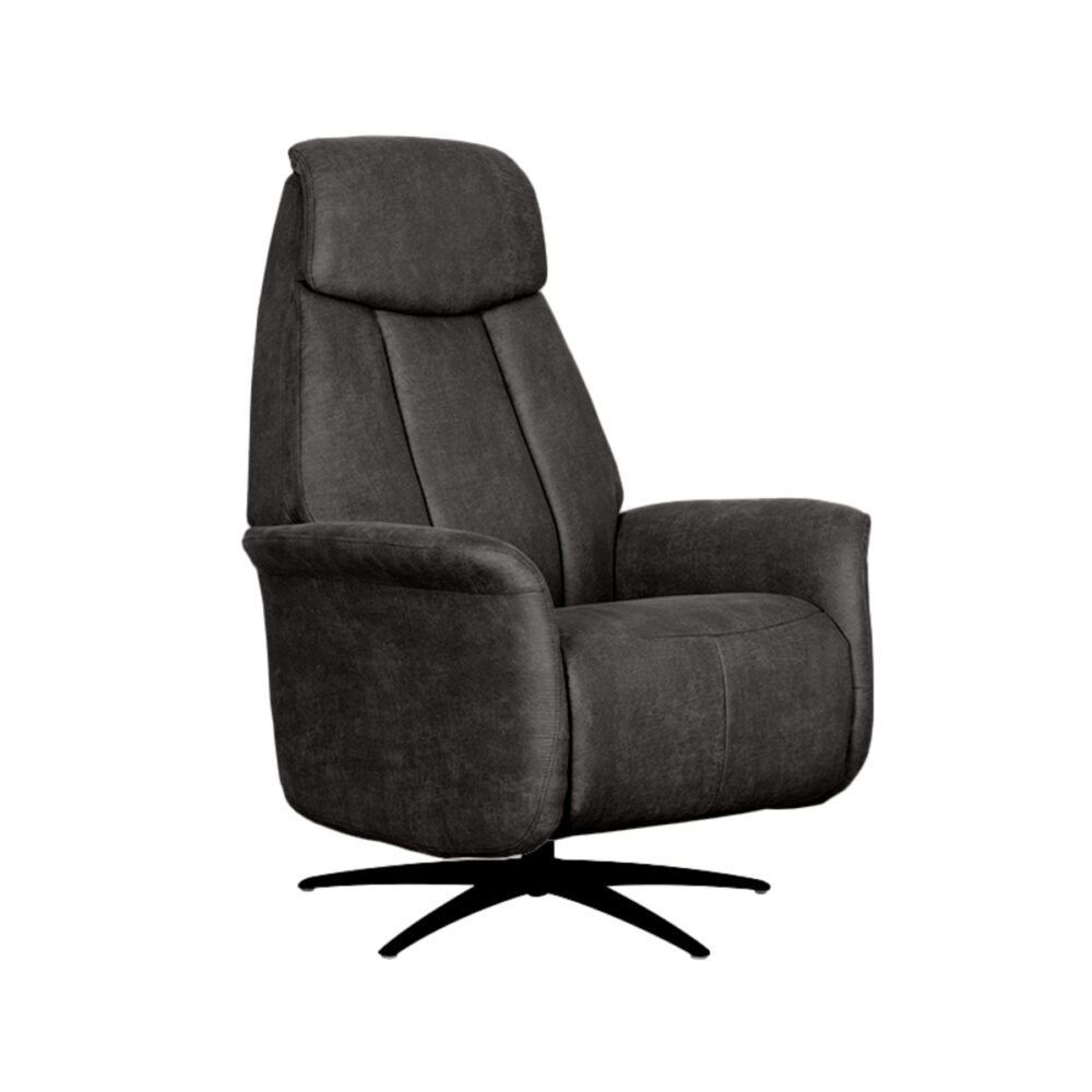 Fauteuil Oslo - Antraciet - Micro Suede - One Size