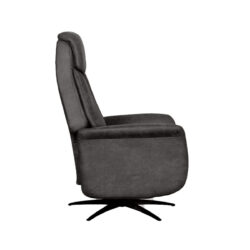 Fauteuil Oslo - Antraciet - Micro Suede - One Size