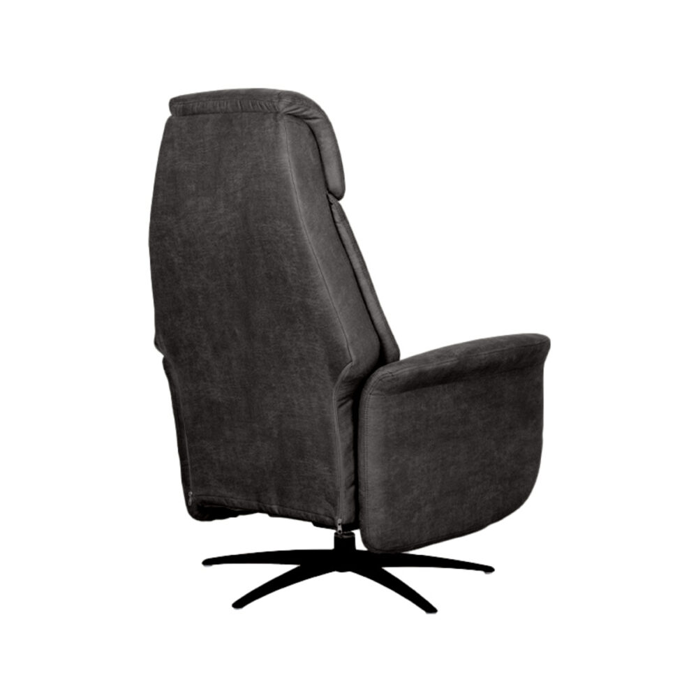 Fauteuil Oslo - Antraciet - Micro Suede - One Size