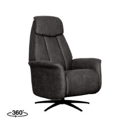 Fauteuil Oslo - Antraciet - Micro Suede - One Size
