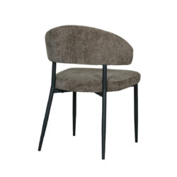 LABEL51 Eetkamerstoel Bliss - Hunter - Elite - Black Frame