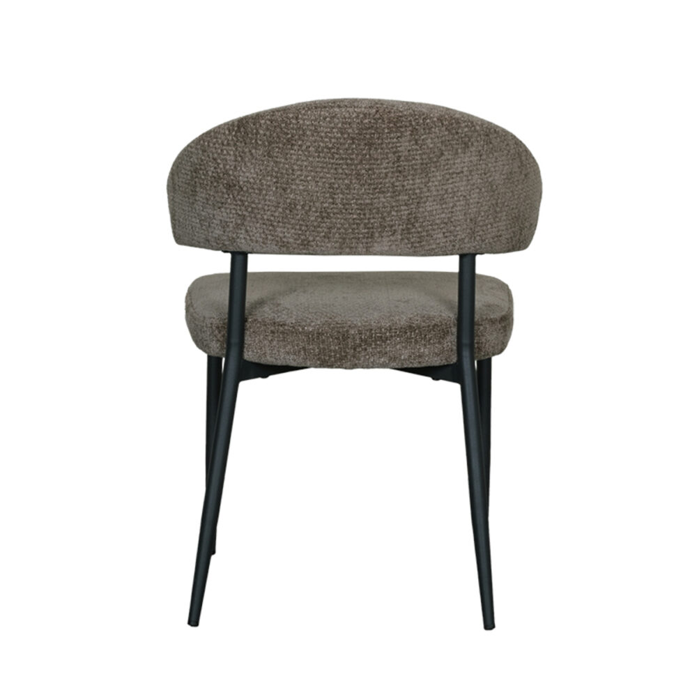 LABEL51 Eetkamerstoel Bliss - Hunter - Elite - Black Frame