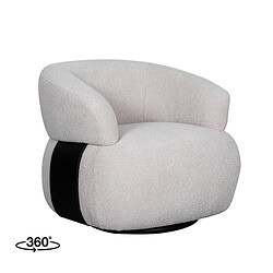 Luxe moderne fauteuil van Mokana Meubelen met een uniek zwart detail en comfortabele, zachte bekleding. Perfect voor een eigentijdse woonkamer of lounge.