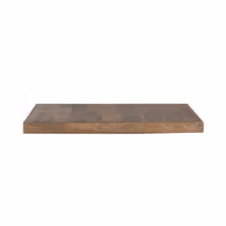 LABEL51 Eetkamertafel Tafelblad Straight Edge - Rough - Mangohout - 120 cm Straight