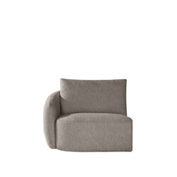 LABEL51 Bank Rocca - Taupe - Canyon - 1,5-Zits Arm Links Voorstaand