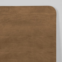 LABEL51 Eetkamertafel Tafelblad Sloppy Edge - Nature - Mangohout - 70 cm Sloppy