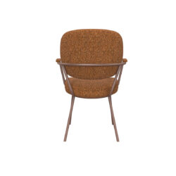 LABEL51 Eetkamerstoel Lausanne - Coral - Boucle - Coral Frame
