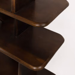 Oregano boekenkast mangohout bruin