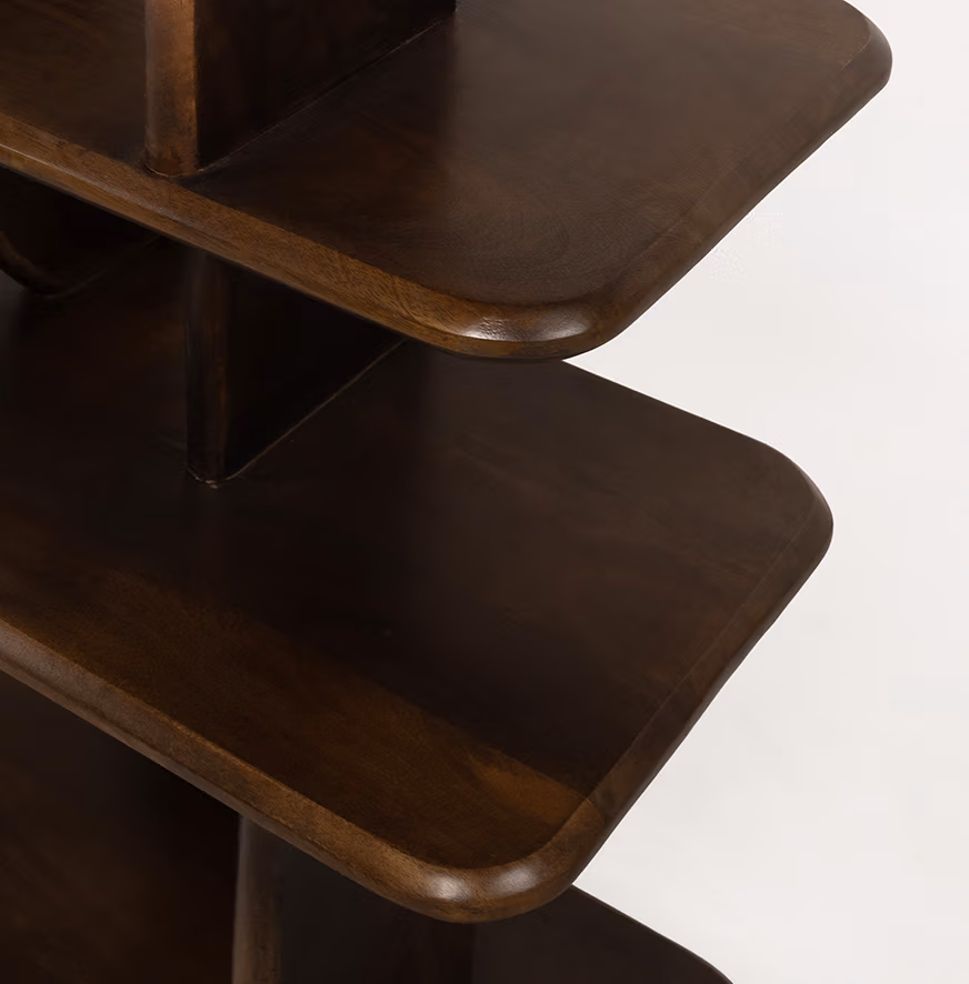 Oregano boekenkast mangohout bruin