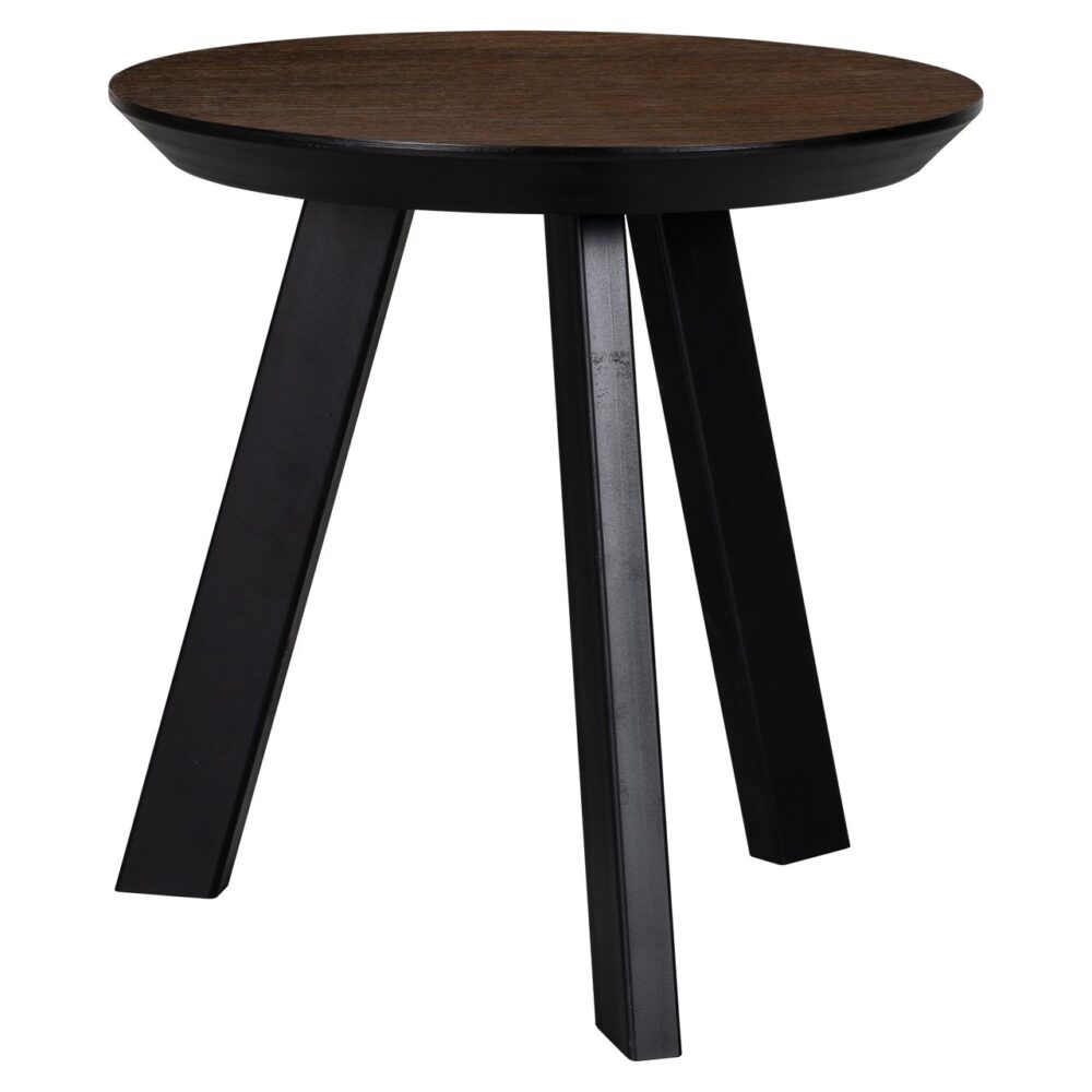 Bijzettafel Bonvoy brown Ø50