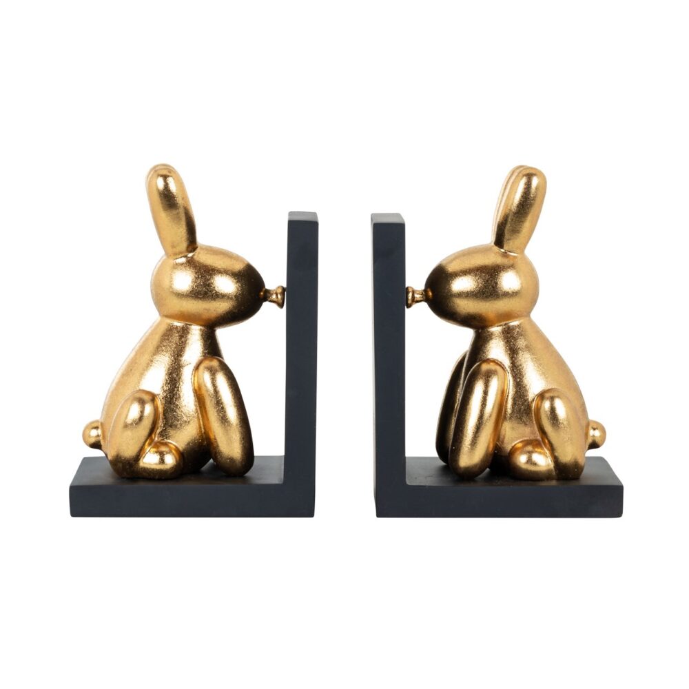 Boekenstandaards Cony black/gold