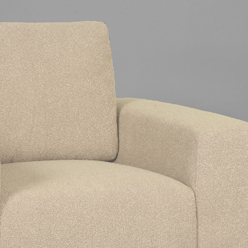 LABEL51 Bank Ferraro - Zand - Boucle - 1-Zits