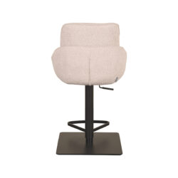 LABEL51 Barkruk Beauty - Naturel - Boucle - Zithoogte 56-82
