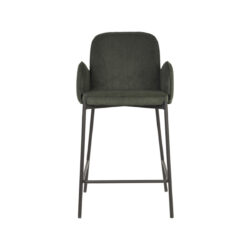 D-MAXX Barkruk Jari - Army green - Ribcord - Zithoogte 65