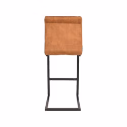 LABEL51 Barkruk Milo - Oker - Velours - Zithoogte 66