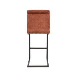 LABEL51 Barkruk Milo - Rust - Velours - Zithoogte 66