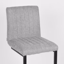 LABEL51 Barkruk Milo - Zinc - Synthetisch - Zithoogte 66