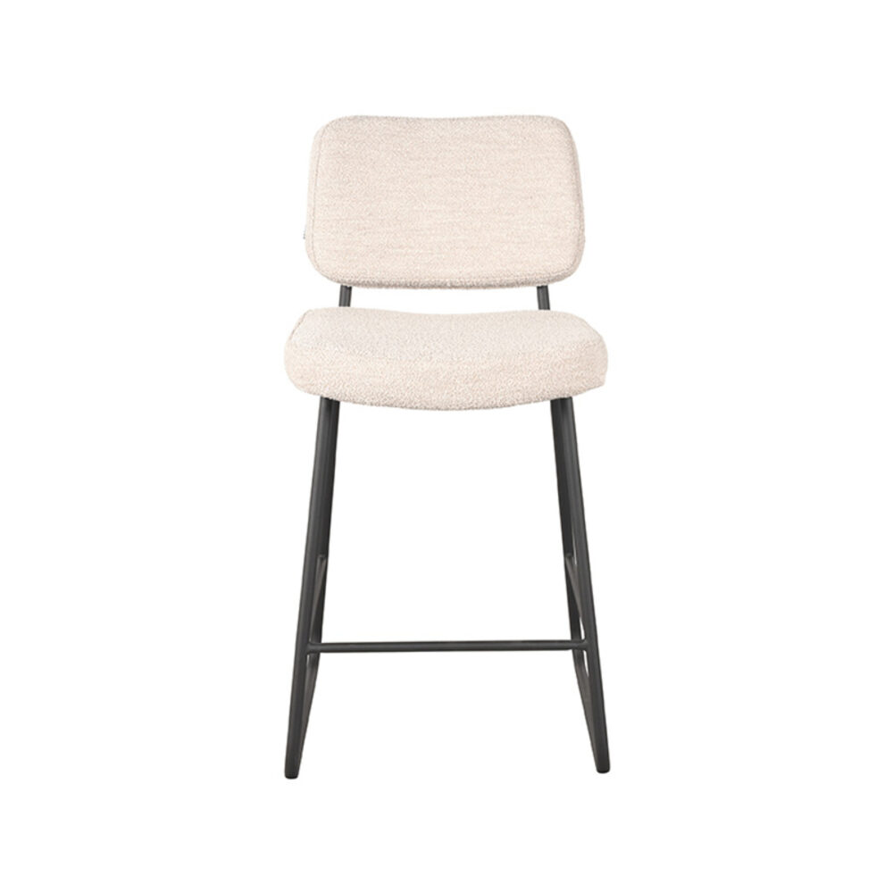 LABEL51 Barkruk Noah - Naturel - Boucle - Zithoogte 65