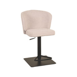 LABEL51 Barkruk Wave - Naturel - Boucle - Zithoogte 56-82