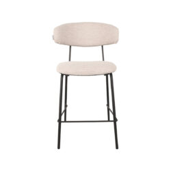 LABEL51 Barkruk Zack - Naturel - Boucle - Zithoogte 56