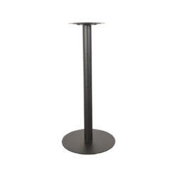LABEL51 Bartafel Tafelpoot Enkel - Zwart - Metaal - Enkel Rond 108 cm