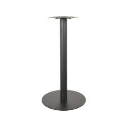 LABEL51 Bartafel Tafelpoot Enkel - Zwart - Metaal - Enkel Rond 92 cm