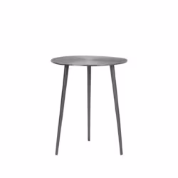 LABEL51 Bijzettafel Nobby - Antiek ash - Metaal - 40 cm