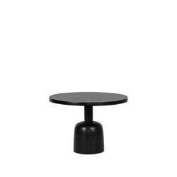 LABEL51 Bijzettafel Wink - Zwart - Metaal - 50 cm