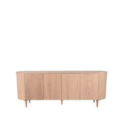 LABEL51 Dressoir Oliva - Naturel - Eiken - Dressoir 220 cm